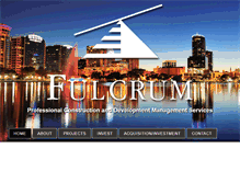 Tablet Screenshot of fulcrummanagement.com